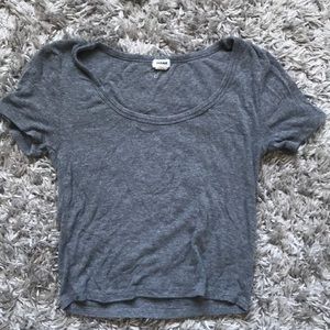 Short sleeve crop top